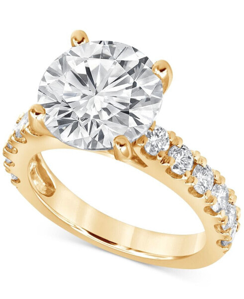 Certified Lab Grown Diamond Engagement Ring (6 ct. t.w.) in 14k Gold