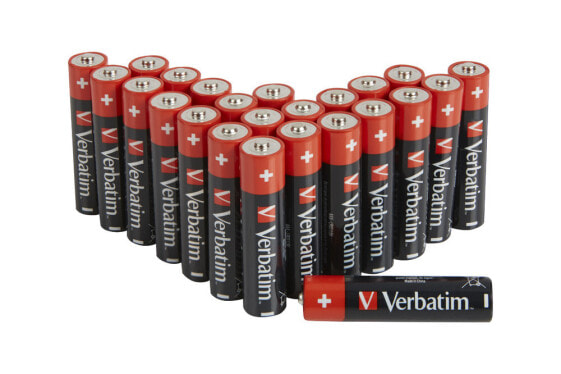 Verbatim 49504 - Single-use battery - AAA - Alkaline - 1.5 V - 24 pc(s) - -18 - 50 °C