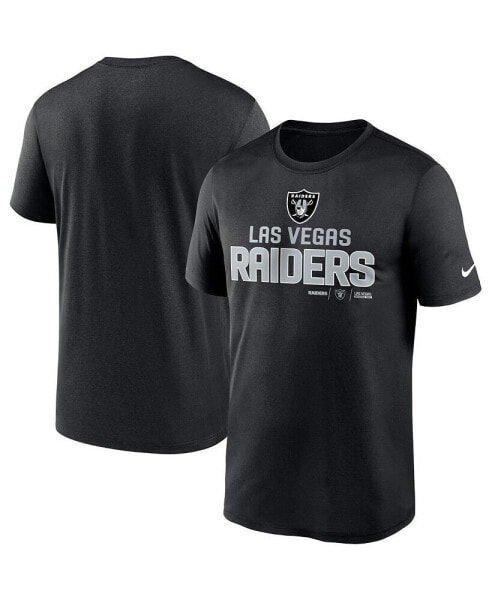 Men's Black Las Vegas Raiders Legend Community Performance T-shirt