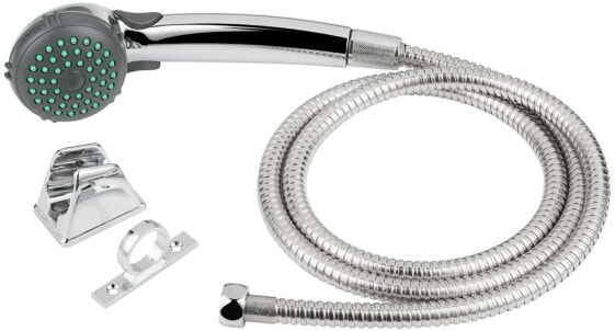 Dura Faucet RV Hand Hero Shower Kit - RV Shower Head and Hose Replacement Kit for RV's, Motorhomes, Travel Trailers, Campers