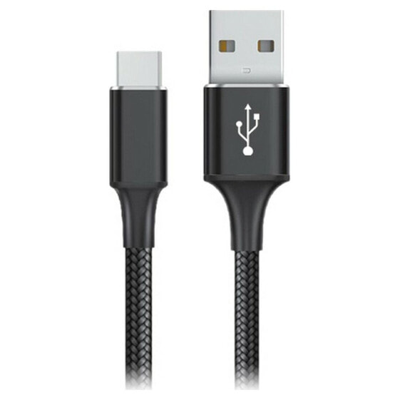 Кабель USB A — USB C Goms Чёрный