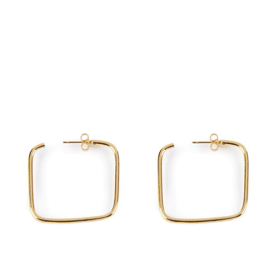 MOORE SQUARES earrings #shiny gold 1 u