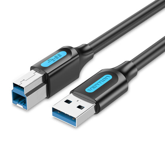USB Cable Vention COOBI Black 3 m (1 Unit)