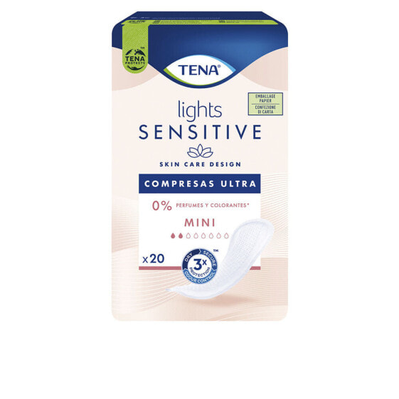 Прокладки женские TENA LIGHTS sensitive mini 20 штук от Tena Lady