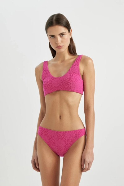 Fall in Love Regular Fit Çiçekli Bikini Alt B6902AX24SM