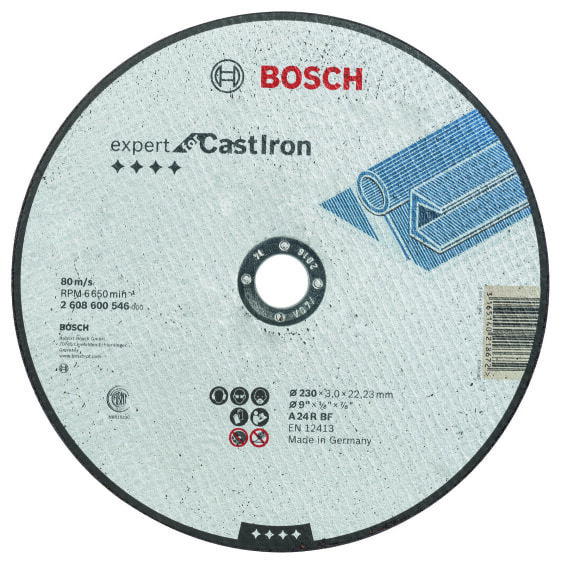 Bosch Trennscheibe gerade Expert for Cast Iron AS 24 R BF, 230 mm, 3,0 mm