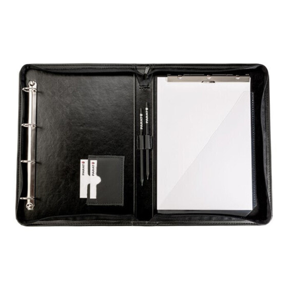 PARAT 5071000021 - Faux leather - Black - A4 - 4 pockets - Business Card - Paper - 370 mm