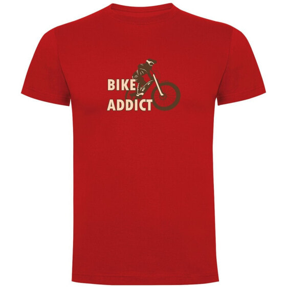 KRUSKIS Bike Addict short sleeve T-shirt