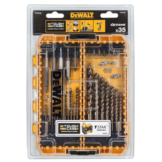 DeWALT Bit- und Metallbohrer-Set EXTREME 35-tlg. DT70756-QZ in Tough Case