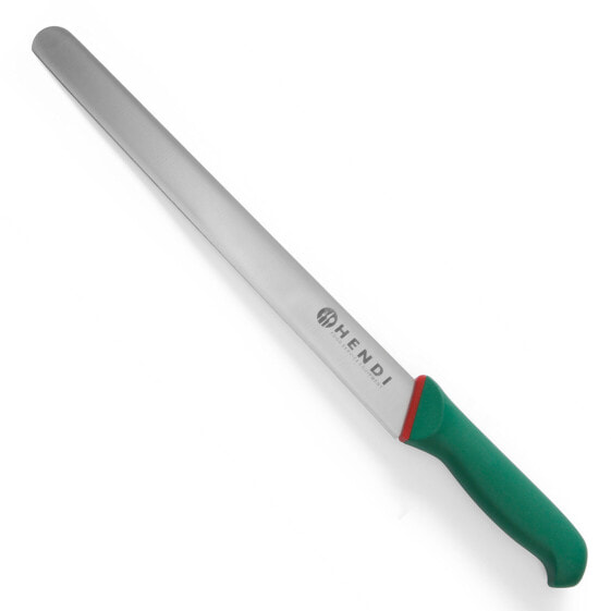 Нож кухонный для ветчины лосося Зеленая линия Hendi 843918 415мм
