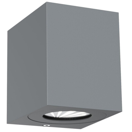 Nordlux Canto Kubi 2 - Surfaced - Rectangle - 2 bulb(s) - 2700 K - IP44 - Grey