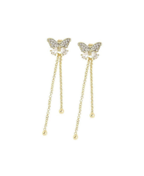 Women' Butterfly Drop Earrings