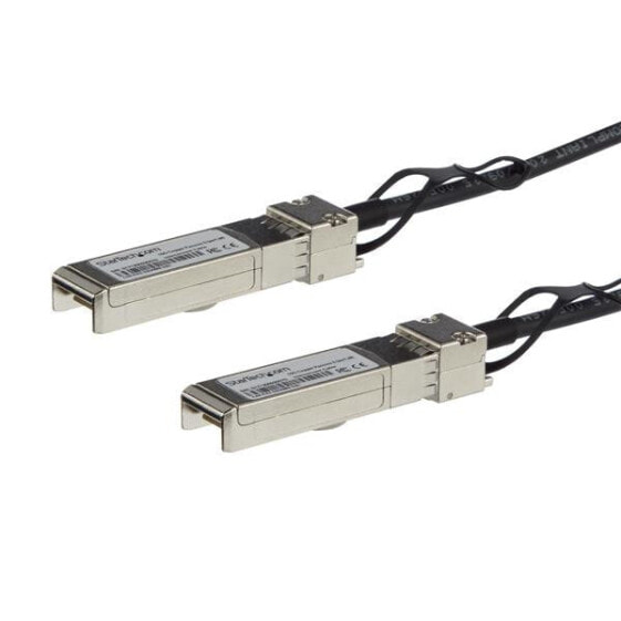 StarTech.com MSA Uncoded Compatible 5m 10G SFP+ to SFP+ Direct Attach Breakout Cable Twinax - 10 GbE SFP+ Copper DAC 10 Gbps Low Power Passive Transceiver Module DAC - 5 m - SFP+ - SFP+