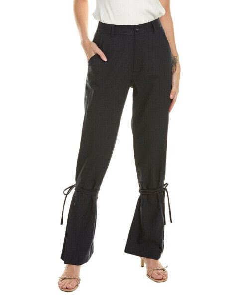 Женские брюки SUBOO Quartz Linen-Blend Relaxed Pant данные 30/60/10% 100% хлопок.