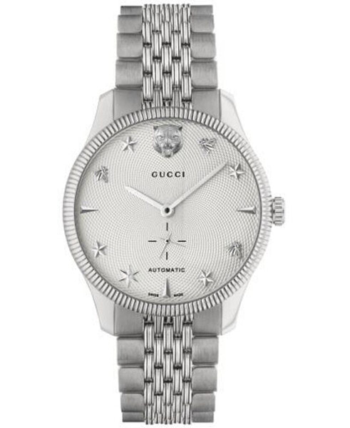 Men's Swiss Automatic G-Timeless Stainless Steel Bracelet Watch 40mm