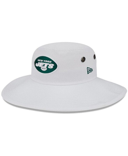 Men's White New York Jets 2023 NFL Training Camp Panama Bucket Hat