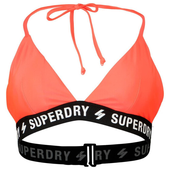 SUPERDRY Code Triangle Elastic bikini top