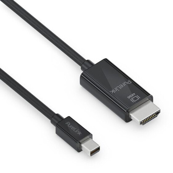 Кабель PureLink IS2101-020 - 2 м - Mini DisplayPort - HDMI - Male - Male - Straight