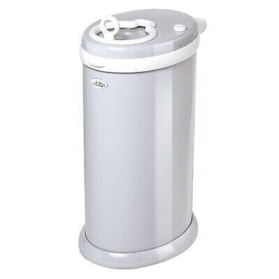 Ubbi Steel Diaper Pail - Gray