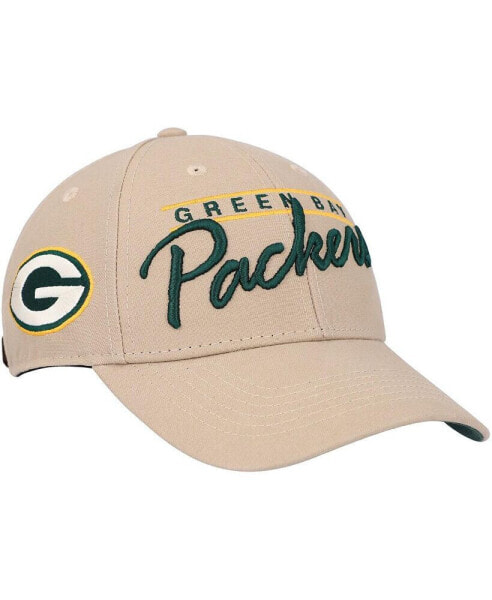 Men's Khaki Green Bay Packers Atwood MVP Adjustable Hat