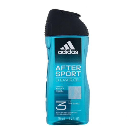 Adidas After Sport Shower Gel 3-In-1 250 ml duschgel für Herren