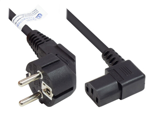 Good Connections P0131-S018 - 1.8 m - Power plug type E+F - C13 coupler - H05VV-F - 250 V - 10 A