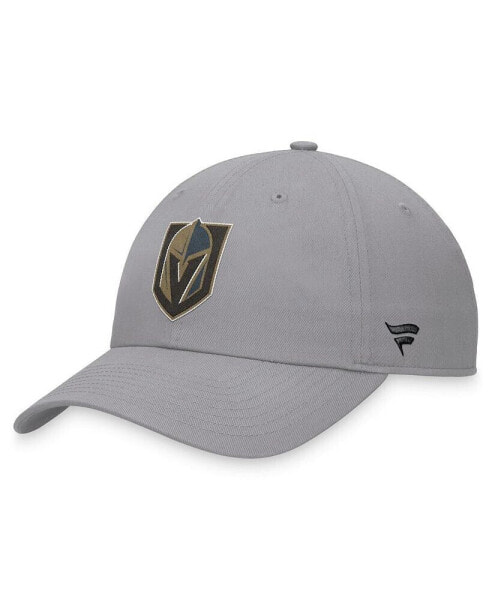 Men's Gray Vegas Golden Knights Extra Time Adjustable Hat