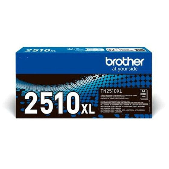 Оригинальный тонер Brother TN-2510XL Чёрный