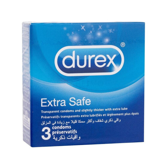 Durex Extra Safe 3 St. kondom für Herren Kondom 3 St.