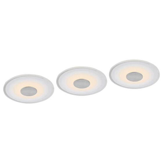 LED-Einbauleuchte Verre (3er Set)