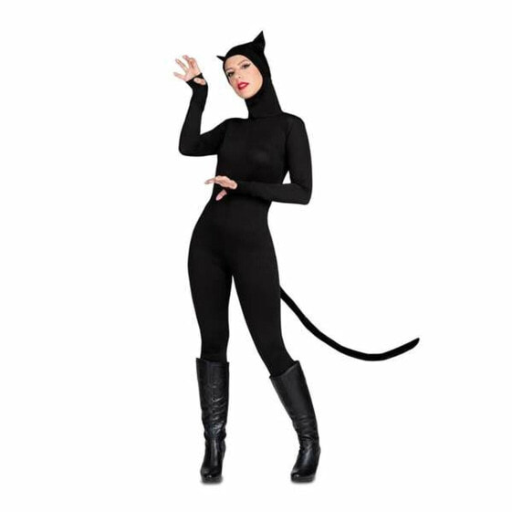 Маскарадные костюмы для взрослых My Other Me Кошка Чёрный (2 Предметы)