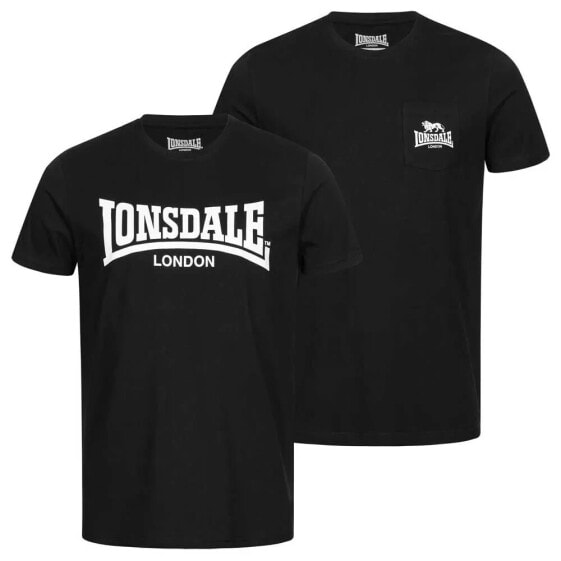 LONSDALE Sussex short sleeve T-shirt 2 units