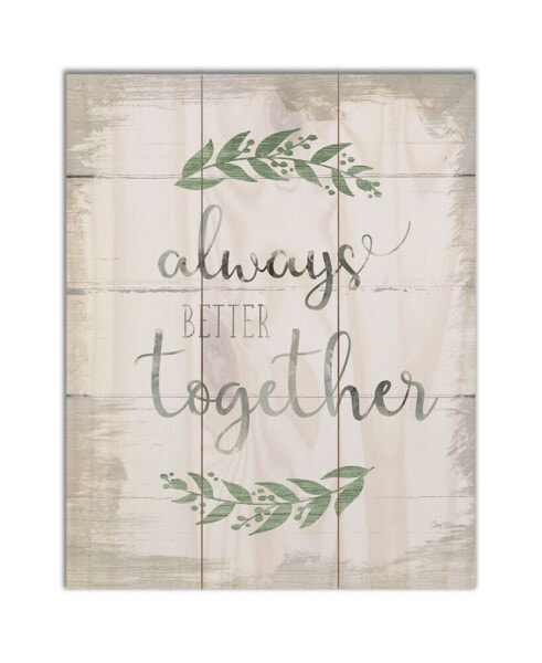 Always Better Together 8x10 Board Art