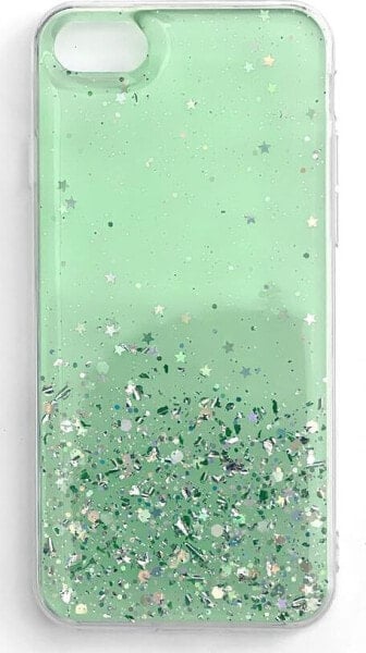 Wozinsky Wozinsky Star Glitter błyszczące etui pokrowiec z brokatem Xiaomi Redmi K40 Pro+ / K40 Pro / K40 / Poco F3 zielony