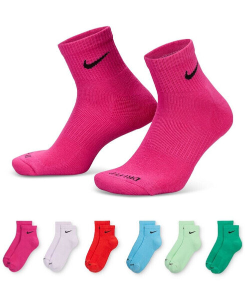 Unisex 6-Pk. Dri-FIT Quarter Socks