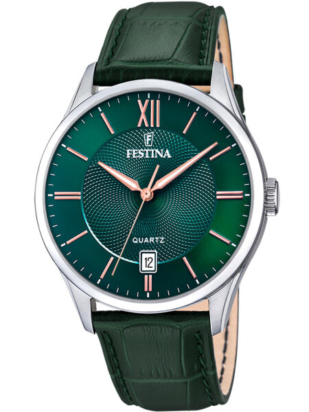 Festina F20426/7 Classic Mens Watch 43mm 5ATM