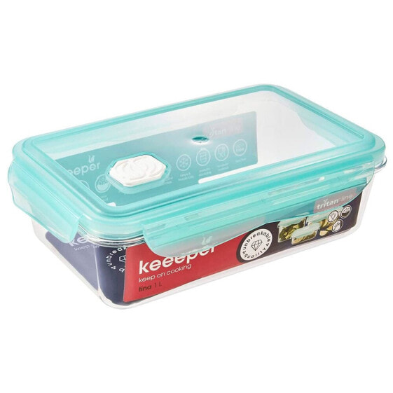 KEEEPER Tina Tritan Collection 1L Lunch Box PP