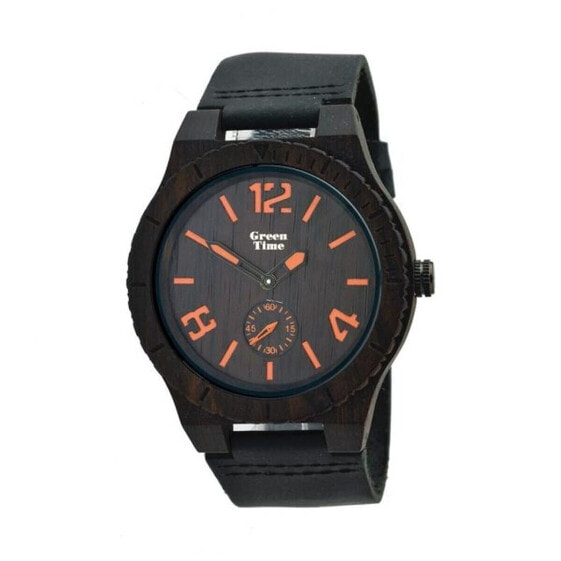 Часы наручные Green Time ZW024C Кожаный коричнево-черный