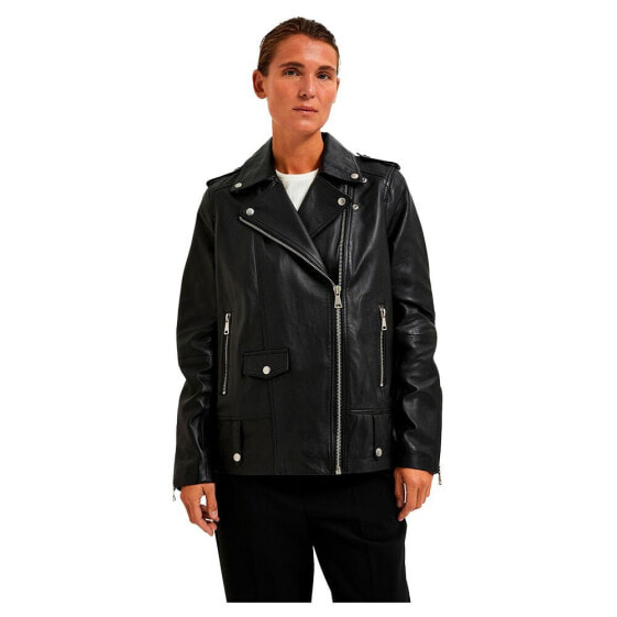 SELECTED Madison leather jacket