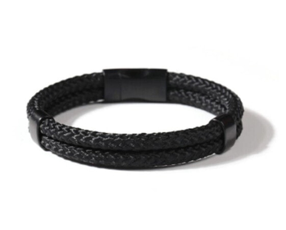 Stylish black bracelet VSB005 BB-PET