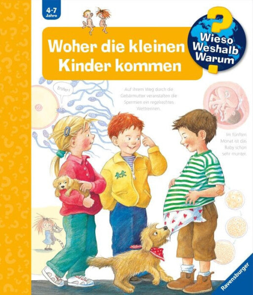 Познавательная книга Ravensburger Откуда берутся маленькие дети