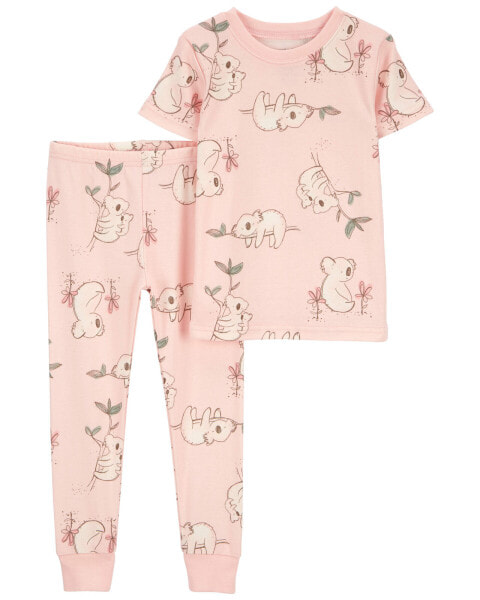 Baby 2-Piece Koala 100% Snug Fit Cotton Pajamas 18M