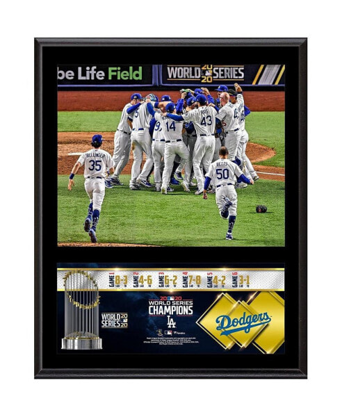 Los Angeles Dodgers 12" x 15" 2020 MLB World Series Champions Sublimated Plaque