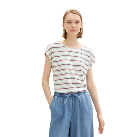 TOM TAILOR Crispy Stripe short sleeve T-shirt