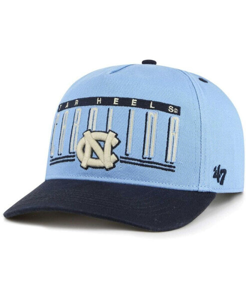 Men's Carolina Blue North Carolina Tar Heels Double Header Hitch Adjustable Hat