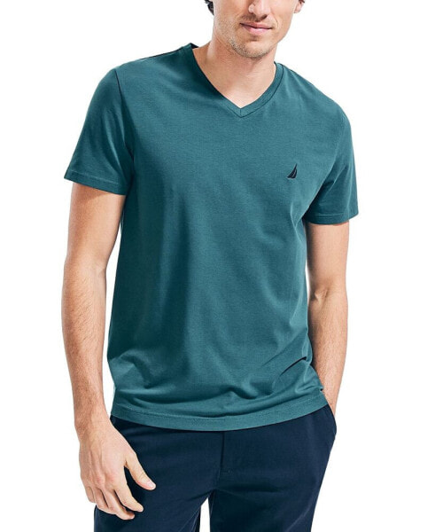 Men's J-Class Logo Classic-Fit Cotton V-Neck T-Shirt