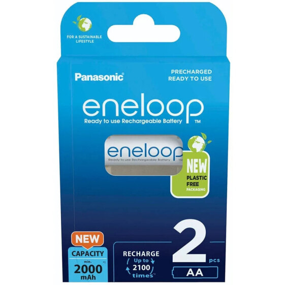 ENELOOP BK-3MCDE/2BE Rechargeable Battery 2000mAh 2 Units