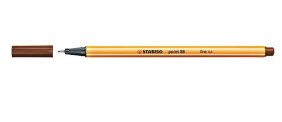 STABILO point 88 - Brown - Brown,Orange - Metal - 0.4 mm - 1 pc(s)