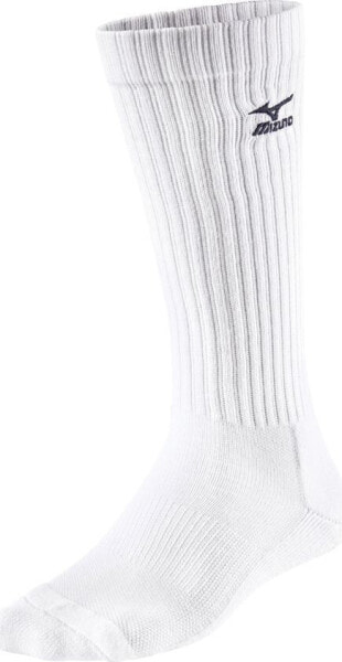 Mizuno Skarpety Mizuno Volley Socks Long białe XL / 44-46