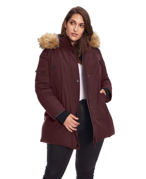 Plus Size Glacier Parka Winter Jacket